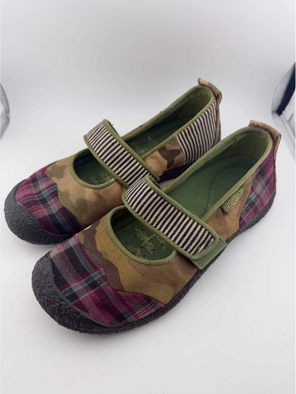 Keen Harvest II Mary Jane Shoes, Camo Print